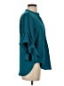 Vince Camuto 100% Polyester Teal 3/4 Sleeve Blouse Size XS - photo 4
