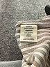 Max Studio Stripes Silver 3/4 Sleeve Blouse Size M - photo 8