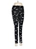 Apt. 9 Graphic Black Leggings Size M - photo 1