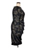 Jovani 100% Polyester Camo Black Cocktail Dress Size 22 (estimated) - photo 4