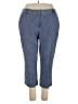 Lands' End 100% Cotton Blue Casual Pants Size 18W - photo 1