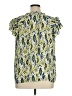 Rose + Olive 100% Polyester Green Sleeveless Blouse Size XL - photo 2