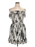Op Print Silver Cocktail Dress Size XL - photo 1