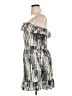 Op Print Silver Cocktail Dress Size XL - photo 5