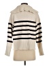 Zara Stripes Ivory Pullover Sweater Size S - photo 2