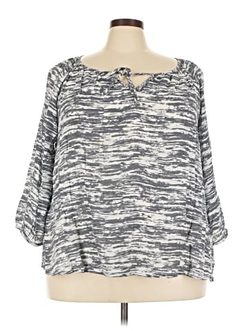 Fred David 3/4 Sleeve Blouse (view 1)