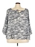 Fred David Gray 3/4 Sleeve Blouse Size 3X - photo 1