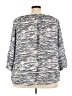 Fred David Gray 3/4 Sleeve Blouse Size 3X - photo 2