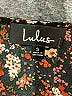 Lulus 100% Polyester Brown Black Long Sleeve Blouse Size S - photo 7