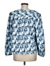 Treasure & Bond 100% Polyester Blue Long Sleeve Blouse Size M - photo 2