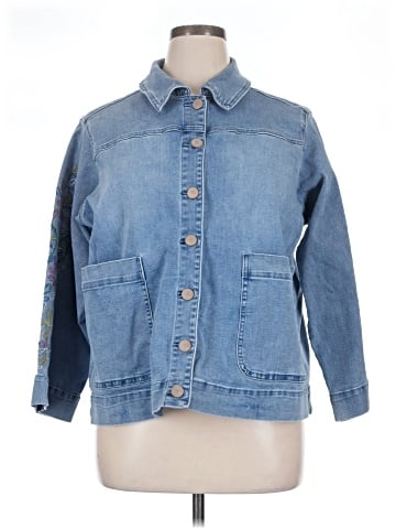 DG^2 by Diane Gilman Denim Jacket (view 1)