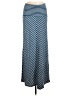 Dylan Chevron-herringbone Blue Casual Skirt Size M - photo 1