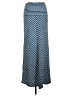 Dylan Chevron-herringbone Blue Casual Skirt Size M - photo 2