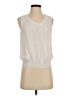 Babaton 100% Viscose Ivory Sleeveless Blouse Size S - photo 1