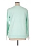 St. John's Bay Floral Teal Sweatshirt Size XL - photo 2