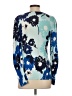 Talbots Floral Blue Long Sleeve Blouse Size S - photo 2