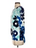 Talbots Floral Blue Long Sleeve Blouse Size S - photo 5