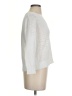 White House Black Market Chevron-herringbone White Pullover Sweater Size S - photo 4
