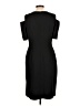 Nine West Solid Black Cocktail Dress Size 12 - photo 2
