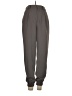 Uniqlo 100% Polyester Solid Gray Casual Pants Size XS - photo 1