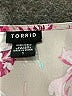 Torrid 100% Polyester Floral Gray Short Sleeve Blouse Size 1X Plus (1) - photo 7