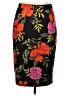 Express Floral Black Formal Skirt Size 12 - photo 1