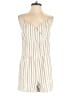 BCBGeneration Stripes Ivory Romper Size M - photo 1