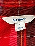 Old Navy 100% Polyester Plaid Red Coat Size L - photo 6