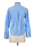 Maeve Blue Long Sleeve Button-Down Shirt Size XS - photo 2