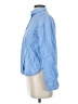 Maeve Blue Long Sleeve Button-Down Shirt Size XS - photo 5