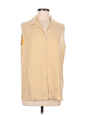 Harold's Sleeveless Silk Top (view 1)