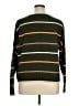 Lands' End 100% Cotton Stripes Green Pullover Sweater Size XL - photo 2