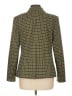 Charter Club Houndstooth Yellow Blazer Size 10 - photo 2
