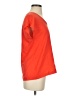 Diane von Furstenberg 100% Polyester Orange Short Sleeve Top Size S - photo 4