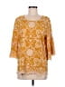 Solitaire Orange 3/4 Sleeve T-Shirt Size M - photo 1