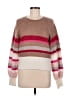 525 America Color Block Brown Pullover Sweater Size M - photo 1