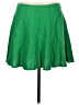 Zara Solid Green Casual Skirt Size L - photo 1
