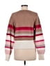 525 America Color Block Brown Pullover Sweater Size M - photo 2