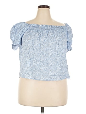 Liberty Art Fabrics for J.Crew Short Sleeve Top (view 1)