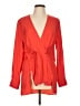 Rag & Bone 100% Triacetate Solid Red Kimono Size L - photo 1