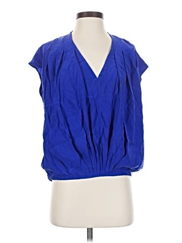 Exclusive for Intermix Sleeveless Silk Top (view 1)