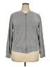Torrid Gray Track Jacket Size 2X Plus (2) - photo 1