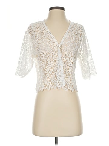 Rabbit Rabbit Rabbit Designs Short Sleeve Blouse (view 1)