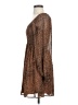 Newbury Kustom 100% Polyester Animal Print Brown Cocktail Dress Size S - photo 5