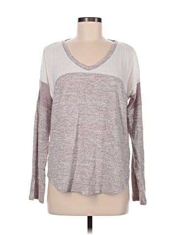 Hem & Thread Pullover Sweater (view 1)