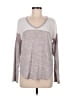 Hem & Thread Gray Pullover Sweater Size M - photo 1
