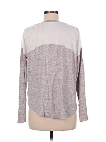 Hem & Thread Pullover Sweater (view 2)