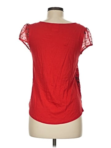 LC Lauren Conrad Short Sleeve Blouse (view 2)