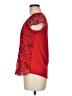LC Lauren Conrad 100% Polyester Red Short Sleeve Blouse Size M - photo 5