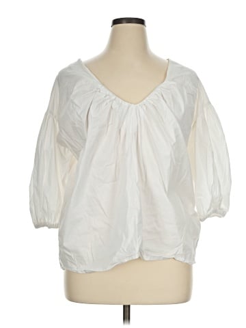 ELOQUII 3/4 Sleeve Blouse (view 1)